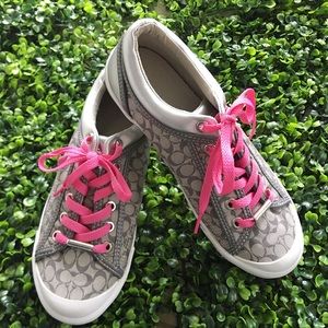 COACH Silver Sneakers